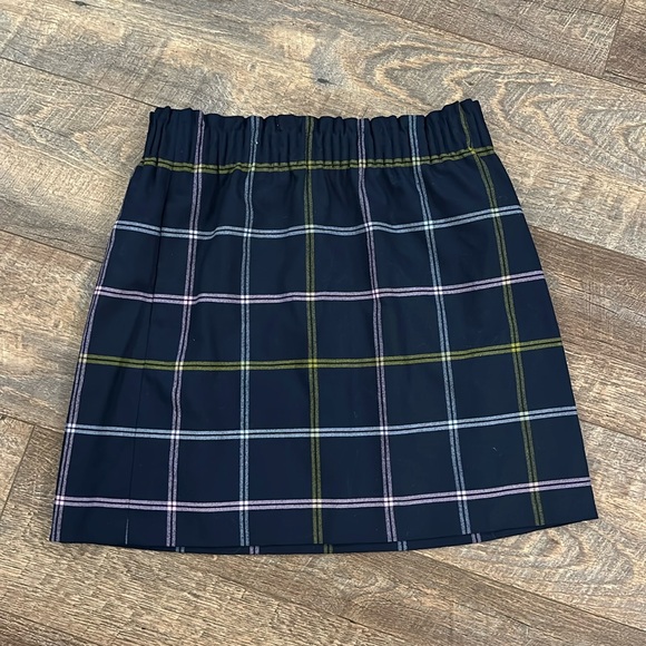 J Crew Women’s Navy Sideways Skirt - Picture 3 of 11